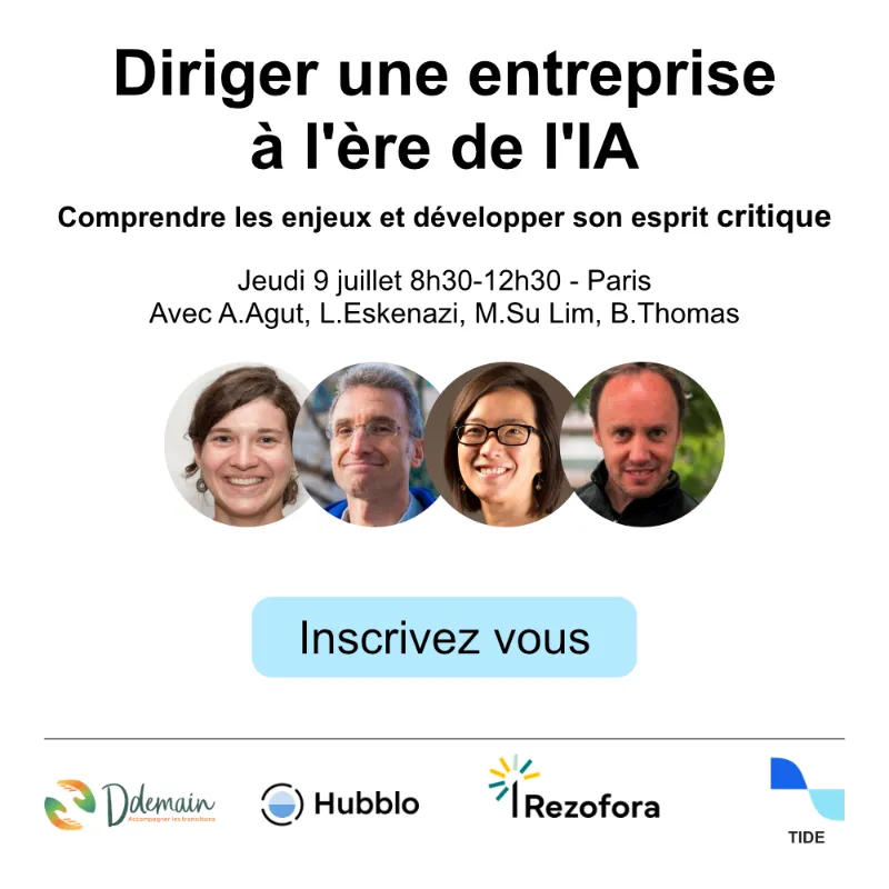 Diriger une entreprise à l'ère de l'IA : comprendre les enjeux et développer son esprit critique