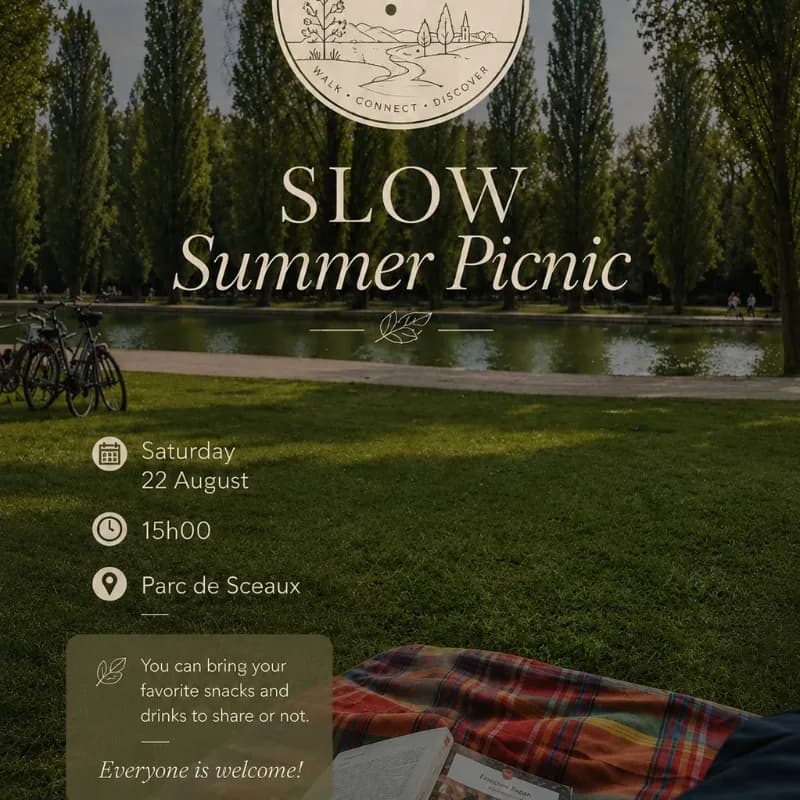 Slow Summer Picnic 🧺🌼